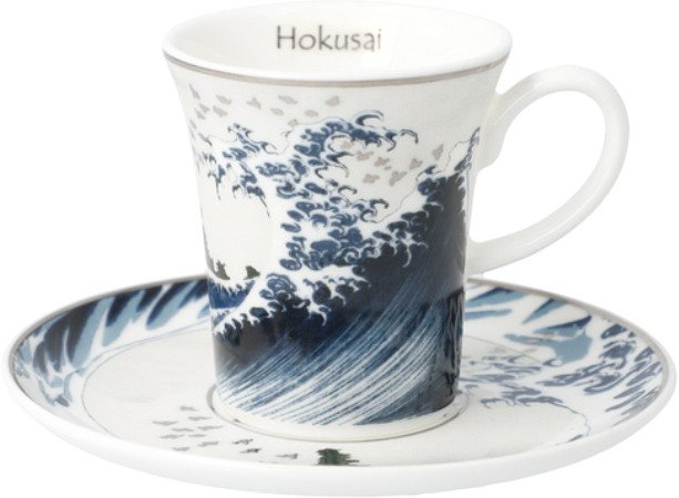

Кружка Goebel Artis Orbis Katsushika Hokusai Большая волна 67-011-81-1 (серебристый)
