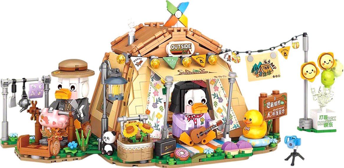 

Конструктор LOZ Кемпинг с палаткой 1949