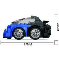 Конструктор Decool Bricks Round Car 26001 Спорткар