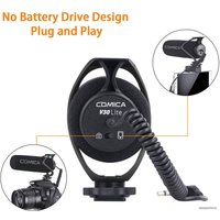 Проводной микрофон Comica CVM-V30 Lite (черный)