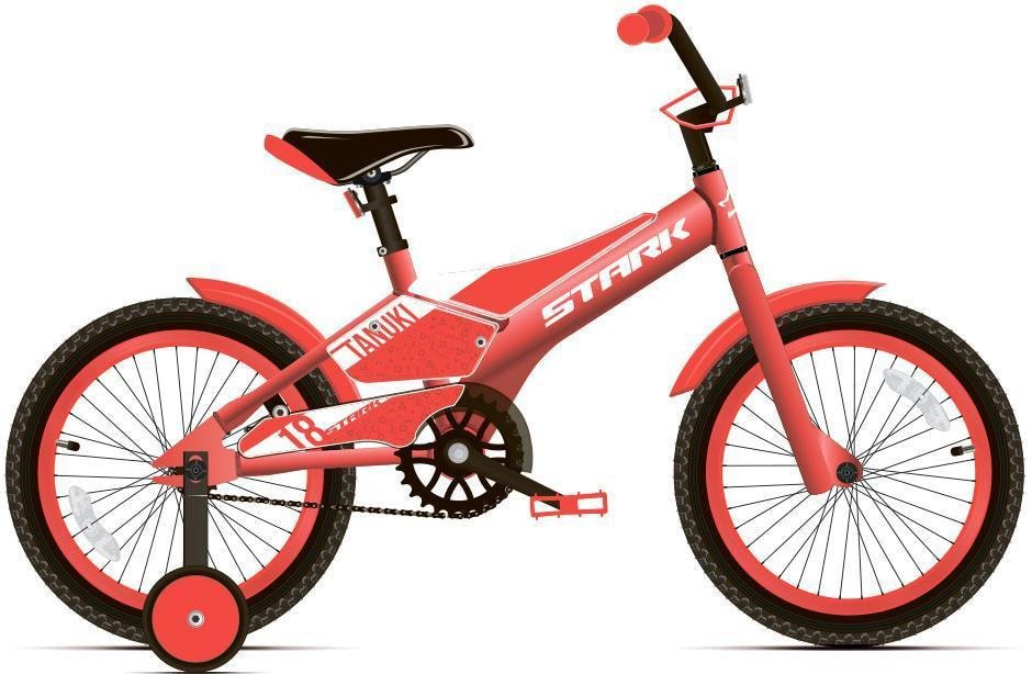 

Детский велосипед Stark Tanuki 14 Boy 2020 (красный/белый)
