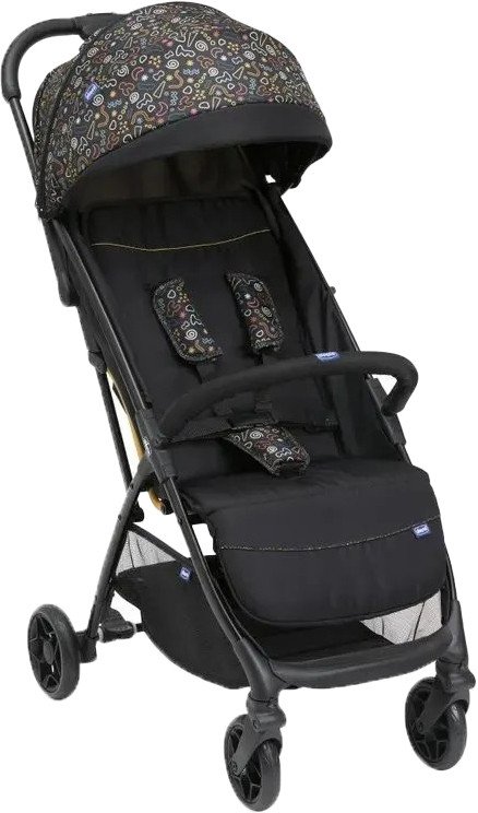 

Коляска прогулочная «книга» Chicco Glee Playful (Black)