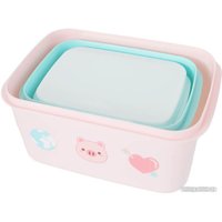 Набор контейнеров Miniso Gigi Pig Series 7275 (3 шт)