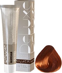 

Крем-краска для волос Estel Professional De Luxe Silver 6/74 темно-русый коричнево-медный