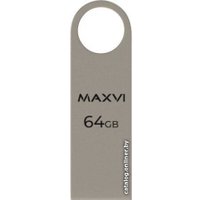 USB Flash Maxvi MK 64GB (серебристый)