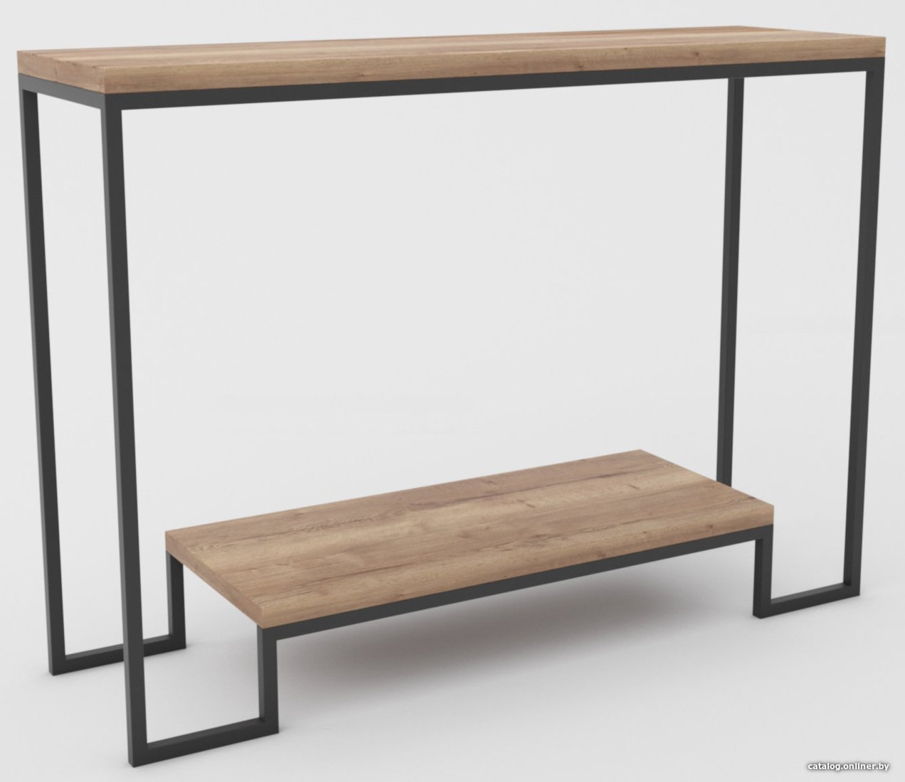 

Консольный стол Hype Mebel Голд 100x35 (черный/дуб галифакс натуральный)