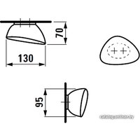 Крючок для ванны Laufen Alessi One 8709760000001