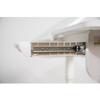 Ученический стол ErgoSmart Caravel (книжная полка Wooden space)