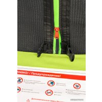 Батут Alpin Inside 3.12 м с защитной сеткой и лестницей