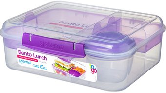 Ланч-бокс Sistema Bento To Go 21690 (фиолетовый)