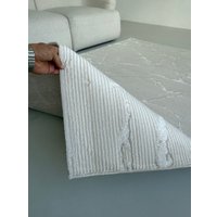 Ковер для жилой комнаты LAXMI Comfort Plus 244 прямоугольник (2.4x3.4, Cream/Cream)