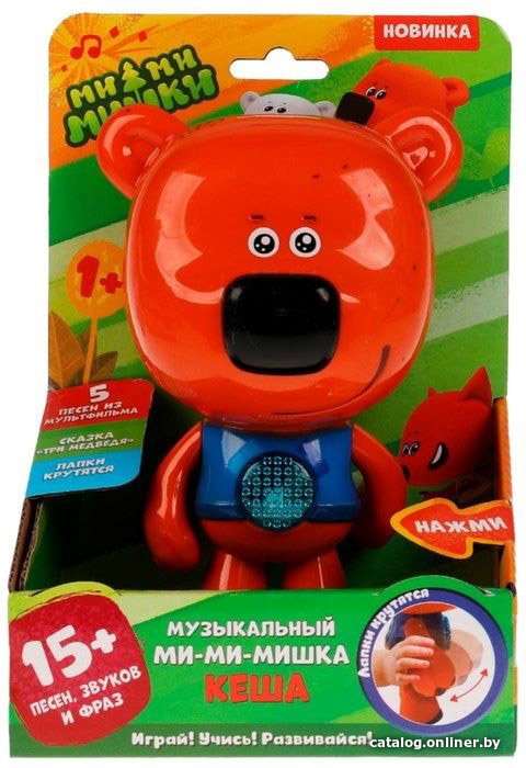 Интерактивная игрушка Умка Кеша Ми-ми-мишки HT872-R