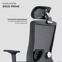 Офисное кресло Evolution ERGO Prime Black (черный)