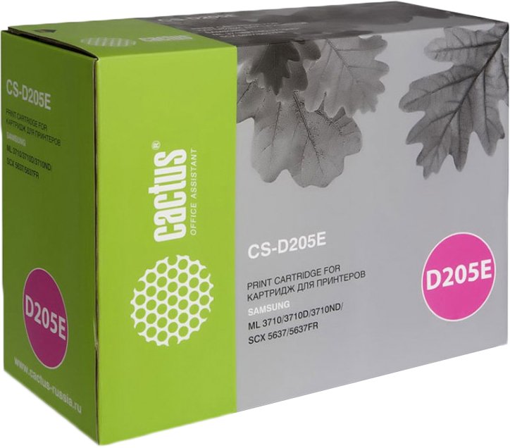 

Картридж CACTUS CS-D205E (аналог Samsung MLT-D205E)