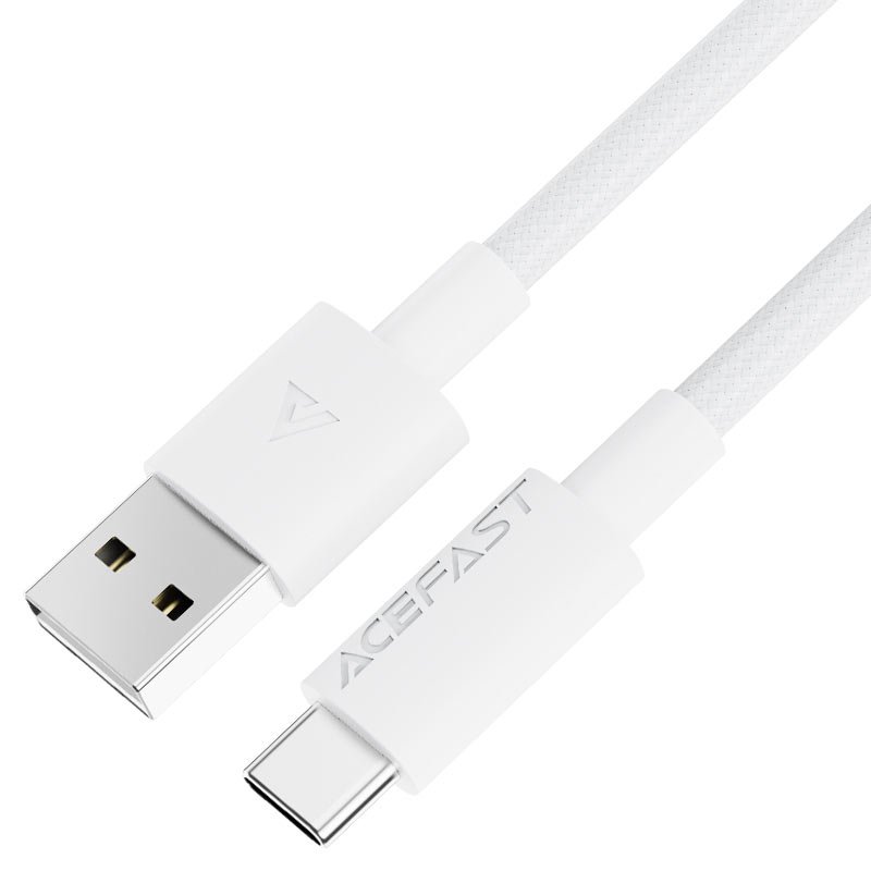 

Кабель AceFast C18-04 USB Type-A - USB Type-C (1.2 м, белый)