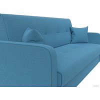 Диван Лига диванов Надежда 121130 (рогожка Амур голубой)