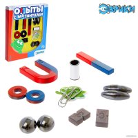 Набор для опытов Эврики Опыты с магнитами 4320161