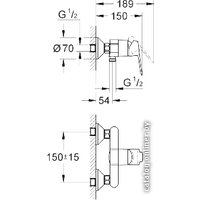 Смеситель Grohe BauEdge 23333000