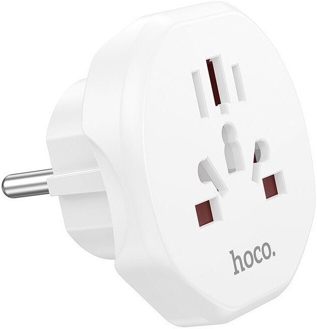 

Адаптер Hoco AC6 EU (белый)