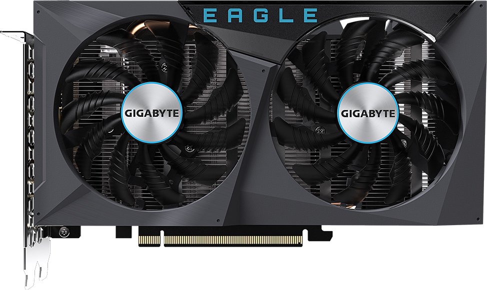 Видеокарта Gigabyte GeForce RTX 3050 Eagle OC 8G GV-N3050EAGLE OC-8GD