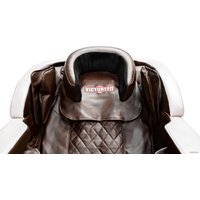 Массажное кресло VictoryFit VF-M10 (коричневый/бежевый)