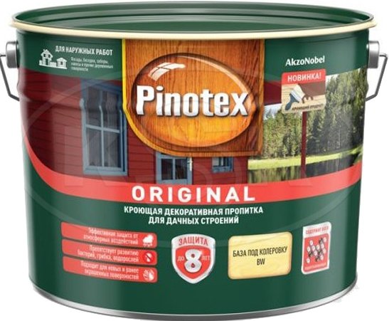 

Пропитка Pinotex Original база BW (9 л)