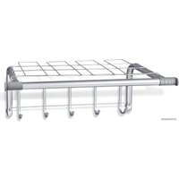 Вешалка для одежды Sheffilton SHT-WH7 946506 (хром лак/серый)