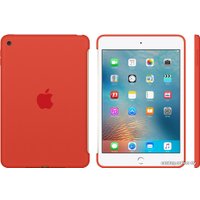 Чехол для планшета Apple Silicone Case for iPad mini 4 (Orange) [MLD42ZM/A]