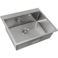 Кухонная мойка ARFEKA Eco AR 600*500 Satin Decor Volcanic Rock