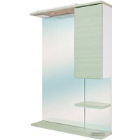 Onika Шкаф с зеркалом Элита 60.02 правый (оливковый) [206022]