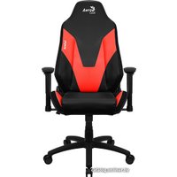 Игровое (геймерское) кресло AeroCool Admiral (черный/красный)