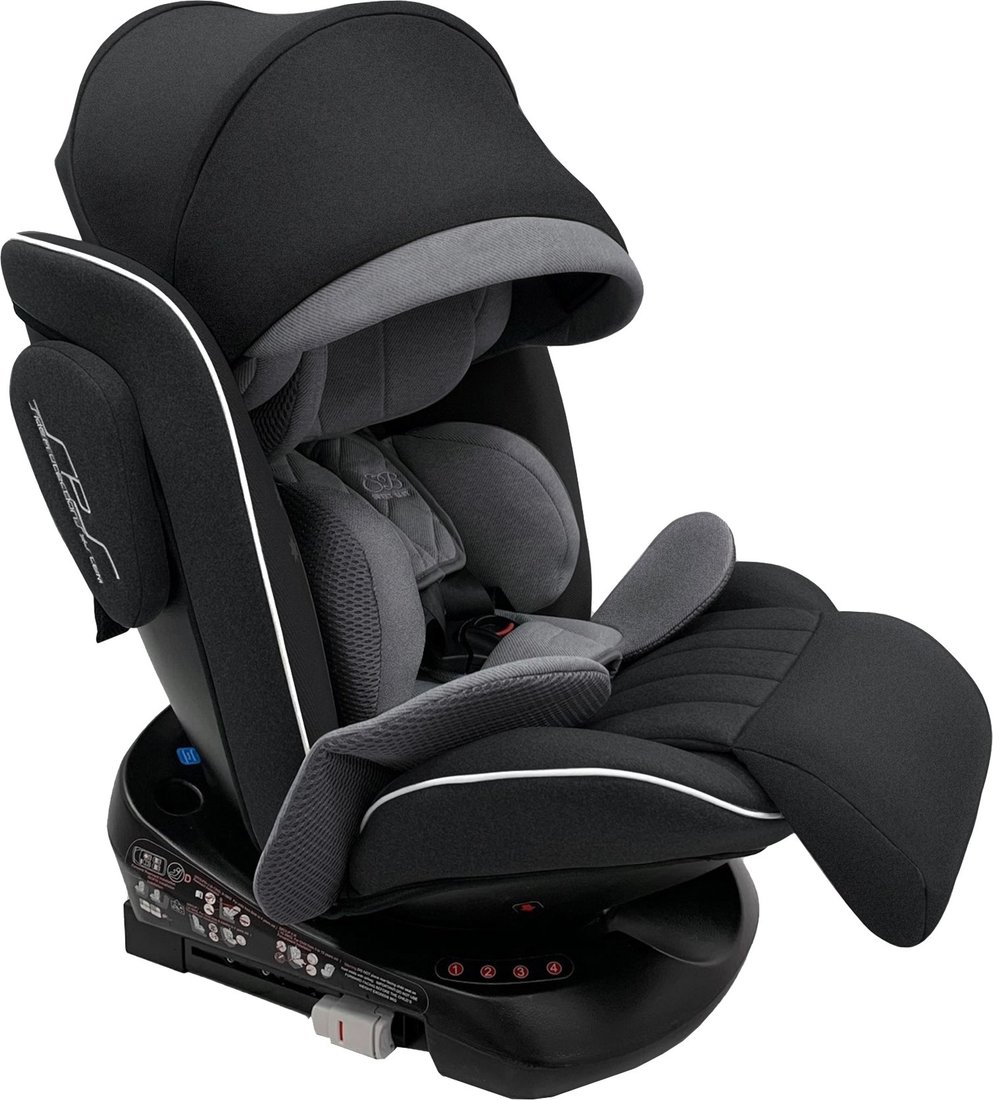 

Детское автокресло Sweet Baby Fortuna 360 SPS Isofix 0-36 (серый/черный)