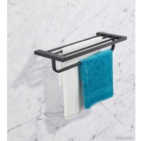 Полка для полотенца Milacio Ultra MCU.955.MB (черный матовый)