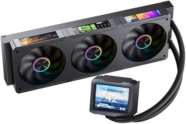 

Система жидкостного охлаждения для процессора Jonsbo TF3-360SCB (черный)