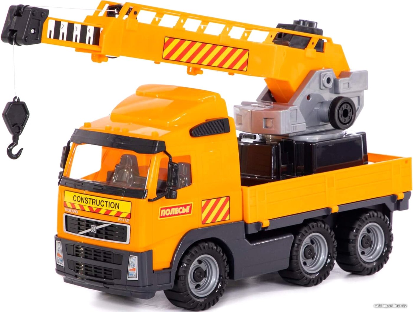 Кран Полесье Volvo Автомобиль-кран с поворотной платформой 8824