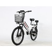 Электровелосипед SameBike Е-Alfa New SB-E-ALFA350-36/10 (белый)