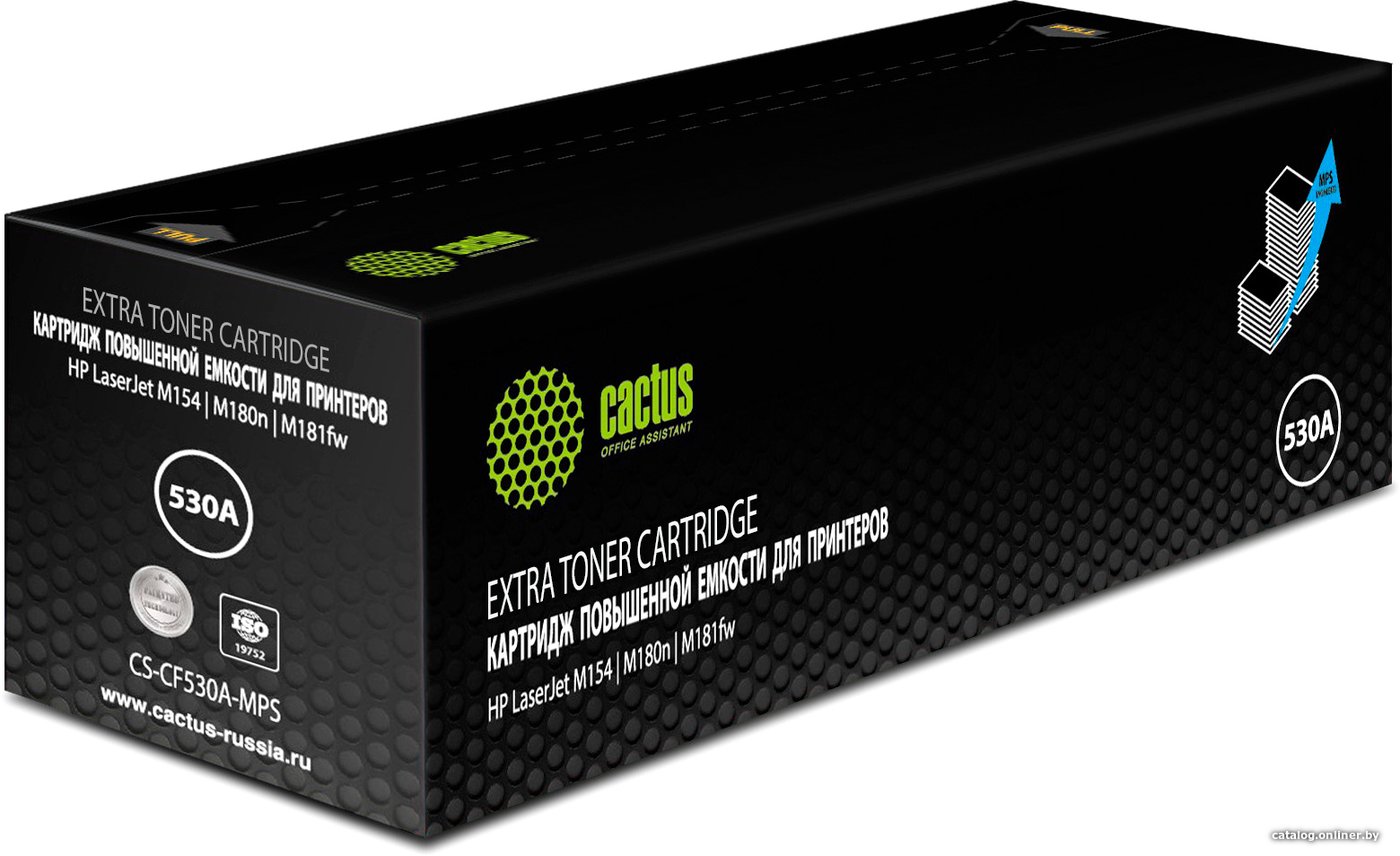 Картридж CACTUS CS-CF530A-MPS (аналог HP CC530A)