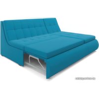 Угловой диван Мебель-АРС Дубай (синий)