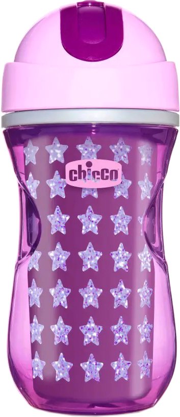 

Поильник Chicco Sport Cup с трубочкой 340728528 (266мл, сиреневый)