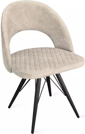 

Стул Трия Гэтсби К3 (черный муар/микровелюр Wellmart Dark Beige)