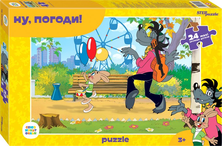 

Мозаика/пазл Step Puzzle Ну, погоди! 70014 (24 эл.)