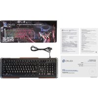 Клавиатура Оклик 710G Black Death