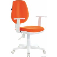Компьютерное кресло Brabix Fancy MG-201W 532410 (белый/оранжевый TW-96-1)