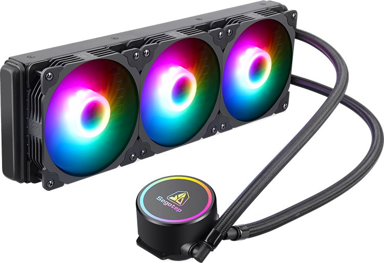 

Система жидкостного охлаждения для процессора Segotep BeCool 360S RGB
