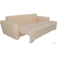 Диван Лига диванов Амстердам 105043 (экокожа, бежевый)