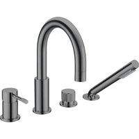 Смеситель Boheme Uno 460-SGM (графит глянец)