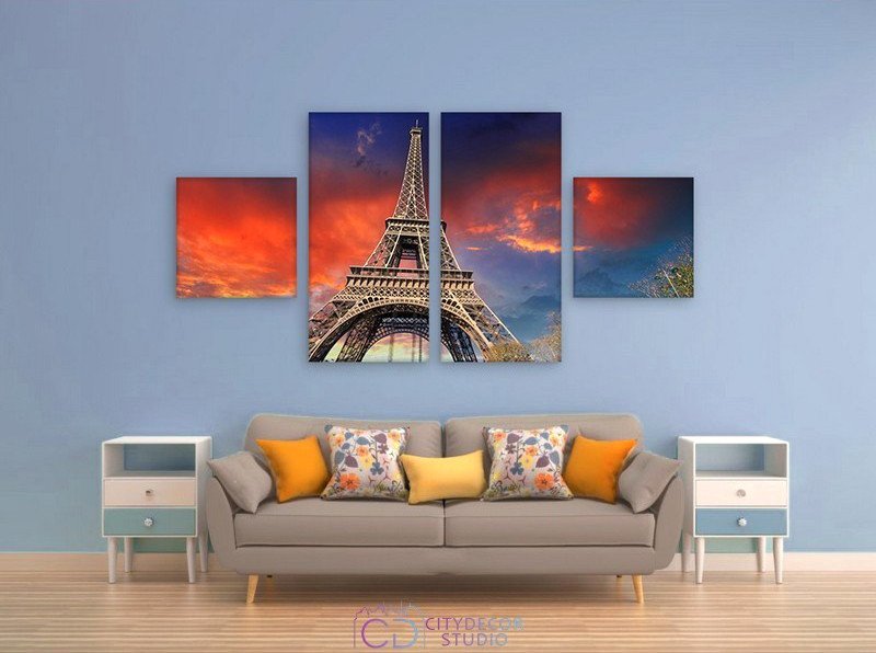 Модульная картина Citydecor Детская 1.56 60x90 см