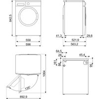 Стиральная машина Smeg WM3T84RU4