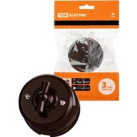 Выключатель TDM Electric Виви SQ1820-1406 (коричневый)