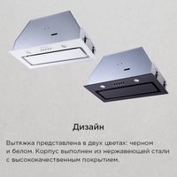 Кухонная вытяжка MAUNFELD Trapeze 601GG (черный)